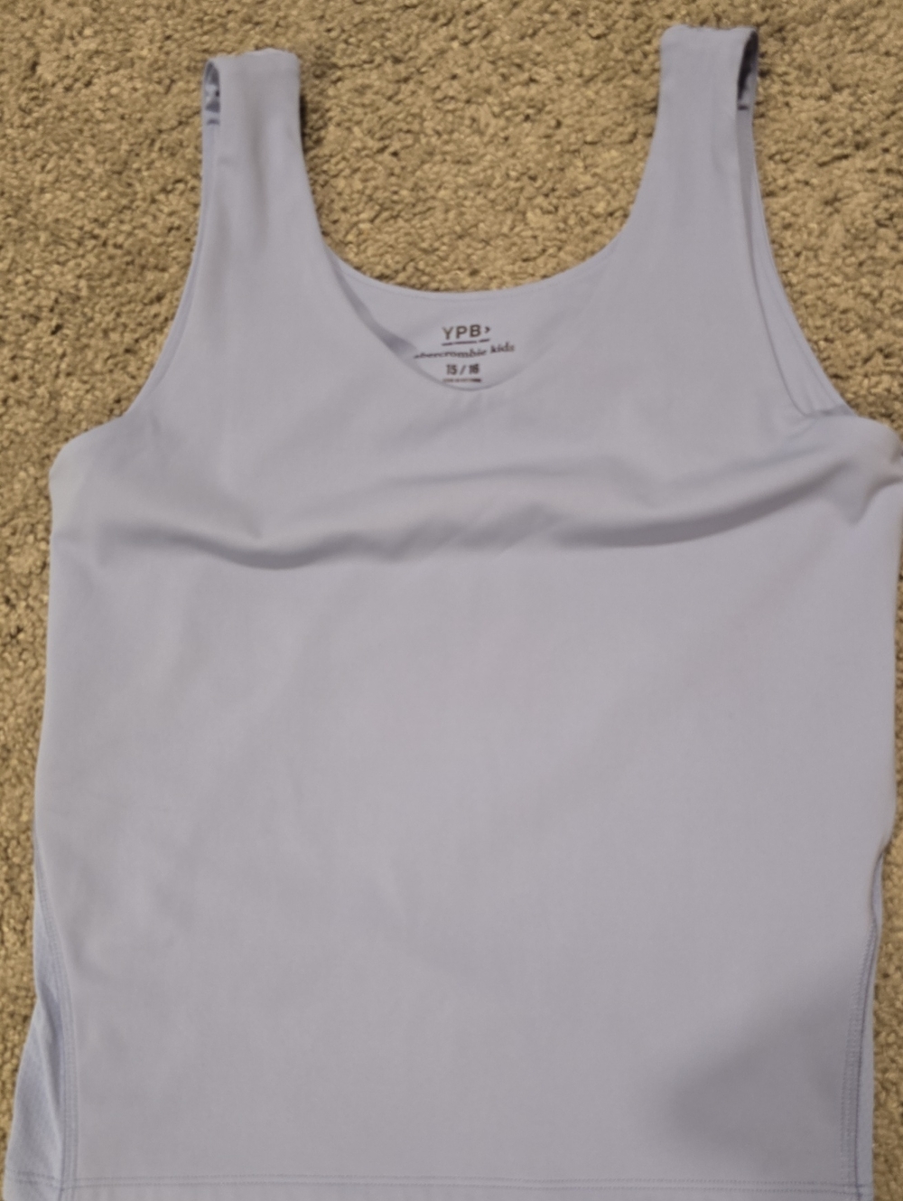 abercrombie kids Light Lavender Scoop Tank Top